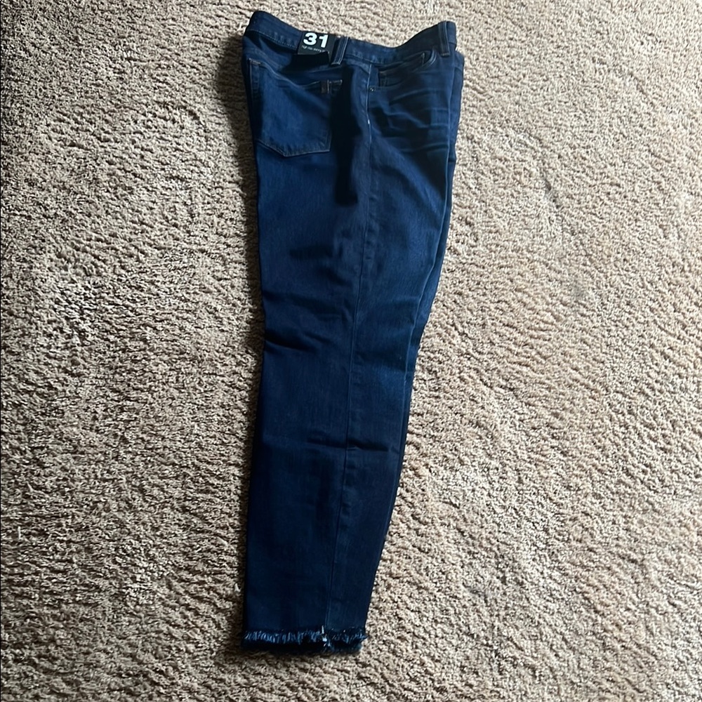 Dark Blue Denim Jeans